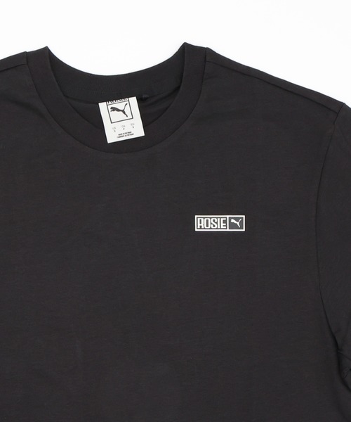 PUMA(プーマ)の「PUMA/プーマ PUMA X ROSE RELAXED TEE Tシャツ ショート丈 633806(Tシャツ/カットソー・レディース・ブラック/アイボリー・XS/S)」の14枚目の写真