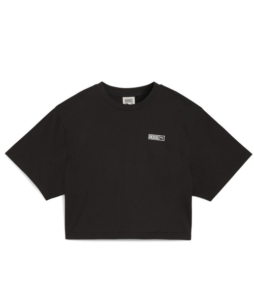 PUMA(プーマ)の「PUMA/プーマ PUMA X ROSE RELAXED TEE Tシャツ ショート丈 633806(Tシャツ/カットソー・レディース・ブラック/アイボリー・XS/S)」の11枚目の写真
