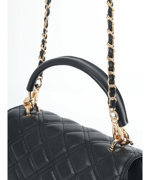 LIPSERVICE（リップサービス）の「LPキルティングワンハンドルバッグ（ハンドバッグ・レディース・レッド/ブラック/アイボリー・FREE）」の10枚目の写真