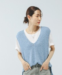 GLOBAL WORK | テープヤーンベスト＊半袖Tシャツ/575209(Tシャツ/カットソー)