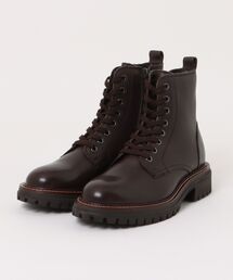 Piedi Nudi（ピエディヌーディ）の「KLONDIKE/ｸﾛﾝﾀﾞｲｸ 本革 レースアップブーツ（ブーツ）」