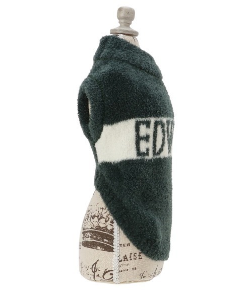 EDWIN(エドウィン)の「EDWIN/もこもこロゴスウェット25a(ペットウェア・メンズ・グリーン/ブラウン・M/S/XS/L/3L/2L)」の10枚目の写真