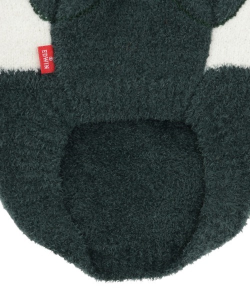 EDWIN(エドウィン)の「EDWIN/もこもこロゴスウェット25a(ペットウェア・メンズ・グリーン/ブラウン・M/S/XS/L/3L/2L)」の13枚目の写真