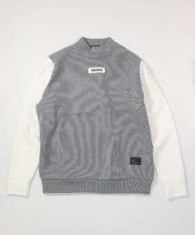 archivio（アルチビオ）の「<MENS>ニット切替プルオーバー（スウェット）」