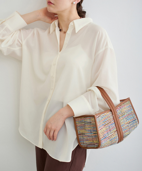 IENA（イエナ）の「シアーボイルシャツ（シャツ/ブラウス）」 - WEAR