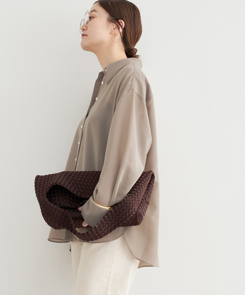 IENA（イエナ）の「シアーボイルシャツ（シャツ/ブラウス）」 - WEAR