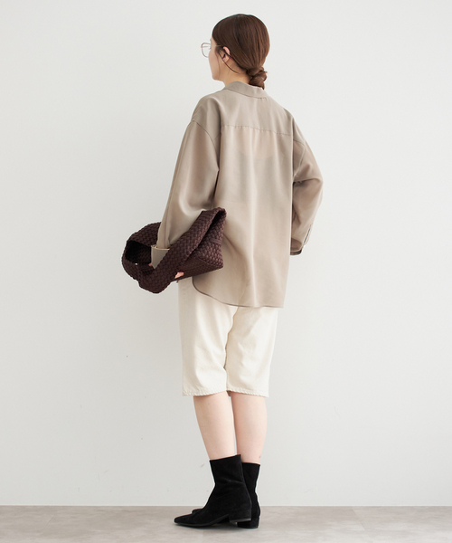 IENA（イエナ）の「シアーボイルシャツ（シャツ/ブラウス）」 - WEAR