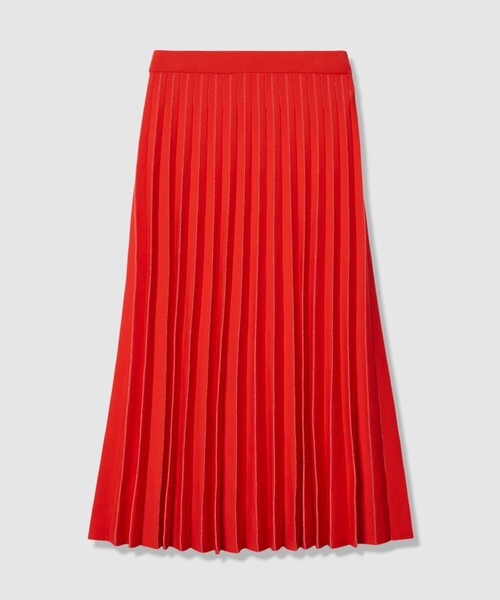 allureville（アルアバイル）の「ソウバリシアーコンビプリーツスカート（スカート・レディース・アイボリー/レッド/ネイビー・2）」の10枚目の写真