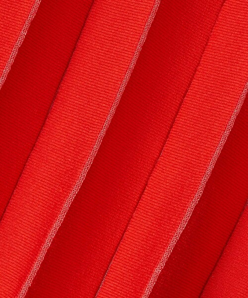 allureville（アルアバイル）の「ソウバリシアーコンビプリーツスカート（スカート・レディース・アイボリー/レッド/ネイビー・2）」の14枚目の写真