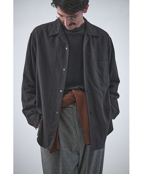 Steven Alan スティーブンアラン オープンカラーシャツ STEVEN ALANのオープンカラーシャツ Steven Alan＞ ネル マドラス