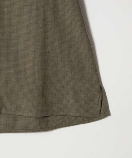 Steven Alan（スティーブンアラン）の「＜Steven Alan＞ ネル マイクロチェック オープンカラー シャツ BOX（シャツ/ブラウス・メンズ・オリーブ/ブラック・S/XL/L/M）」の8枚目の写真