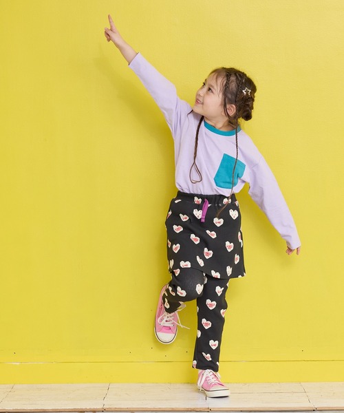 Life Support Products（ライフサポートプロダクツ）の「配色ポケットロンTee（Tシャツ/カットソー・キッズ・グリーン系その他/グレー系その他/ベージュ/ブラック/ホワイト系その他/ラベンダー/オレンジ/オフホワイト・90/100/110/120/80/130/95/140/150）」の18枚目の写真