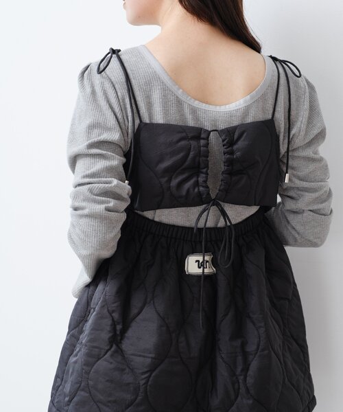 セール】【WEB限定】キルティングキャミビスチェ（キャミソール