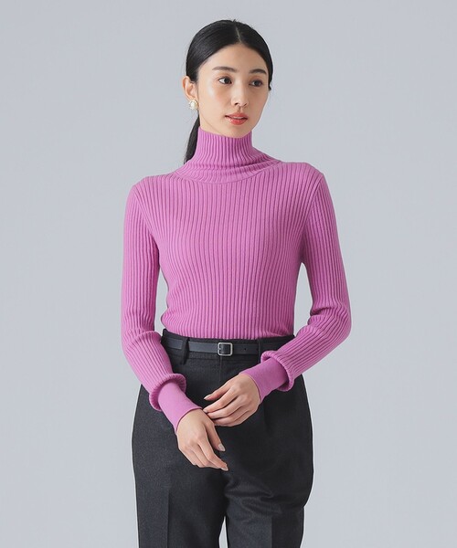 セール】【1/15再値下げ】カシミヤ混 タートルネック ニット（ニット