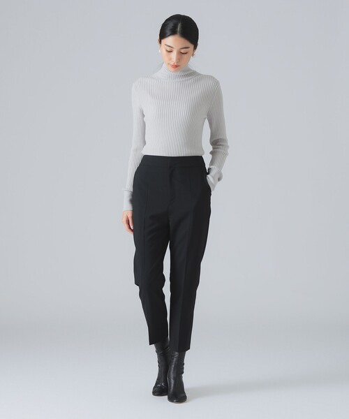 EFFE BEAMS(エッフェビームス)の「【1/15再値下げ】カシミヤ混 タートルネック ニット(ニット/セーター・レディース・ホワイト系その他6/ブラック/ピンク・ONE SIZE)」の5枚目の写真