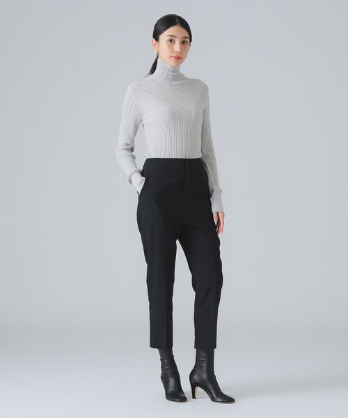 EFFE BEAMS(エッフェビームス)の「【1/15再値下げ】カシミヤ混 タートルネック ニット(ニット/セーター・レディース・ホワイト系その他6/ブラック/ピンク・ONE SIZE)」の6枚目の写真