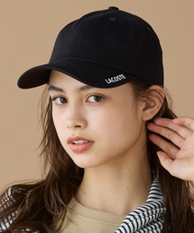 LACOSTE | ブリムプリント6パネルキャップ(キャップ)