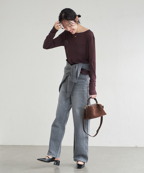 LE TALON（ルタロン）の「4cm Wストラップスリングバック（パンプス・レディース・ブラックミックス/キャメル/ボルドー・22.5cm/22cm/23.5cm/25cm/24cm/24.5cm/23cm）」の5枚目の写真