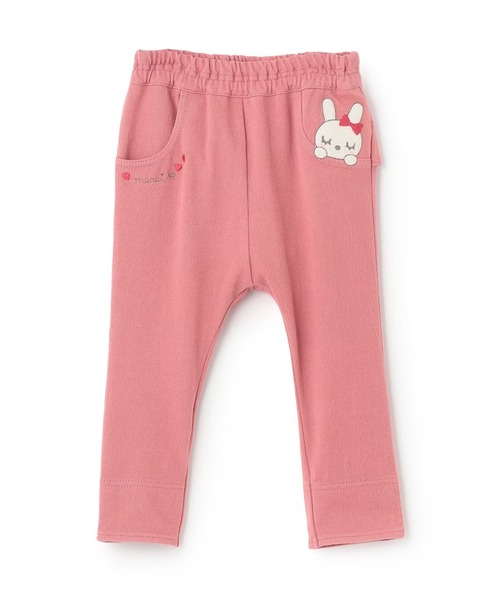 KP（ケーピー）の「mimiちゃんアップリケ ヒップフリル ニットツイル パンツ（その他パンツ・キッズ・ピンク/ネイビー/パープル・80ｃｍ/90cm/100cm）」の3枚目の写真