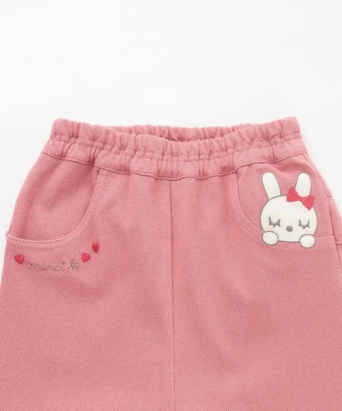 KP（ケーピー）の「mimiちゃんアップリケ ヒップフリル ニットツイル パンツ（その他パンツ・キッズ・ピンク/ネイビー/パープル・80ｃｍ/90cm/100cm）」の7枚目の写真