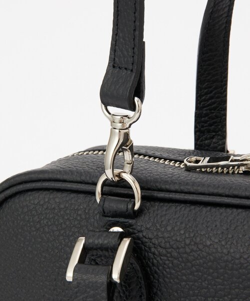 russet（ラシット）の「レザー2WAYミニボストンバッグ（ボストンバッグ・レディース・ブラック/ブラウン/ベージュ/ボルドー/グレイッシュベージュ・FREE）」の12枚目の写真