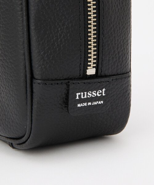 russet（ラシット）の「レザー2WAYミニボストンバッグ（ボストンバッグ・レディース・ブラック/ブラウン/ベージュ/ボルドー/グレイッシュベージュ・FREE）」の15枚目の写真