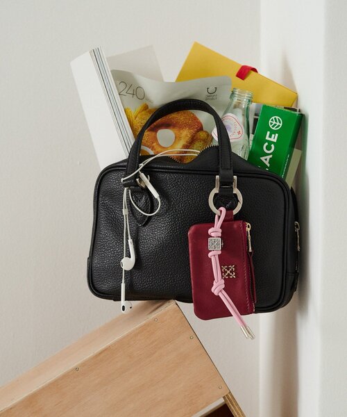 レザー2WAYミニボストンバッグ（ボストンバッグ）｜russet（ラシット