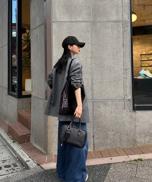 レザー2WAYミニボストンバッグ（ボストンバッグ）｜russet