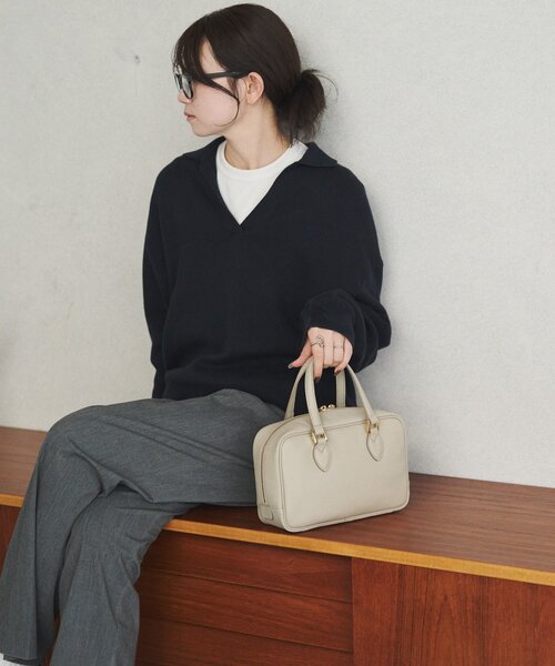 russet（ラシット）の「レザー2WAYミニボストンバッグ（ボストンバッグ