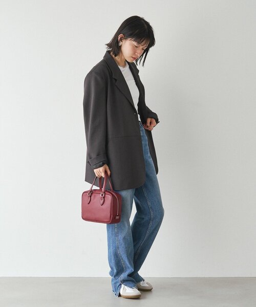 russet ラシット ボストンバッグ レザー 2way ボストン オールレザー ラシット russet 2wayレザーボストンバッグS オレンジ