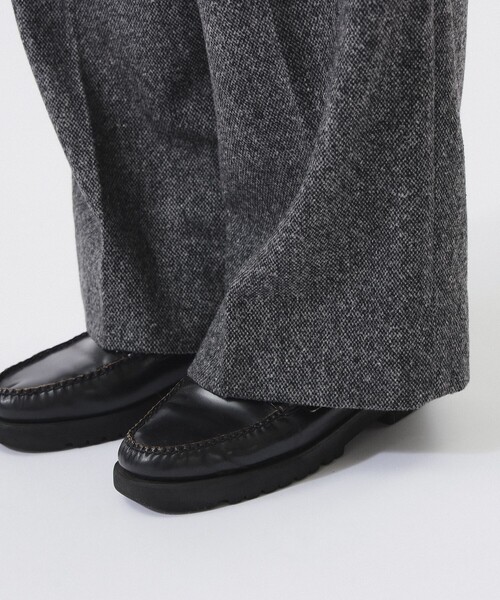 BEAMS BOY（ビームスボーイ）の「ツイード ワイド スラックス（スラックス・レディース・グレー/ブラウン・0/1）」の18枚目の写真