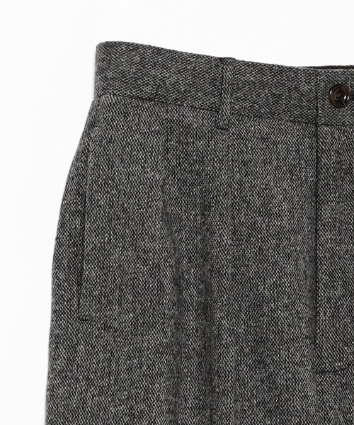 BEAMS BOY（ビームスボーイ）の「ツイード ワイド スラックス（スラックス・レディース・グレー/ブラウン・0/1）」の21枚目の写真