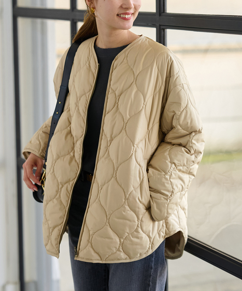 ≪WEB限定 / 追加≫2WAYキルティングブルゾン（その他アウター