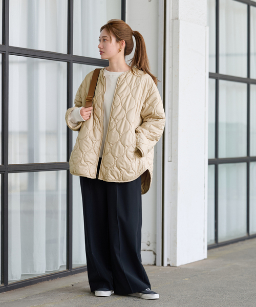 ≪WEB限定 / 追加≫2WAYキルティングブルゾン（その他アウター