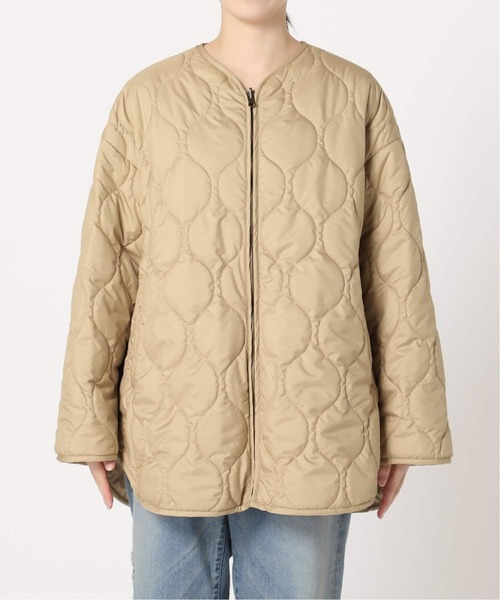 専用♡F8. BEIGE, 【WEB限定 ◆EIGERキルティングジャケット】 エコファー衿キルティングブルゾン[品番：ABIW0010157]｜ABITOKYO