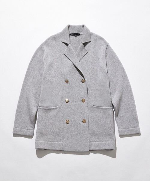 カシミヤブレンド ニット ジャケット（テーラードジャケット）｜23区