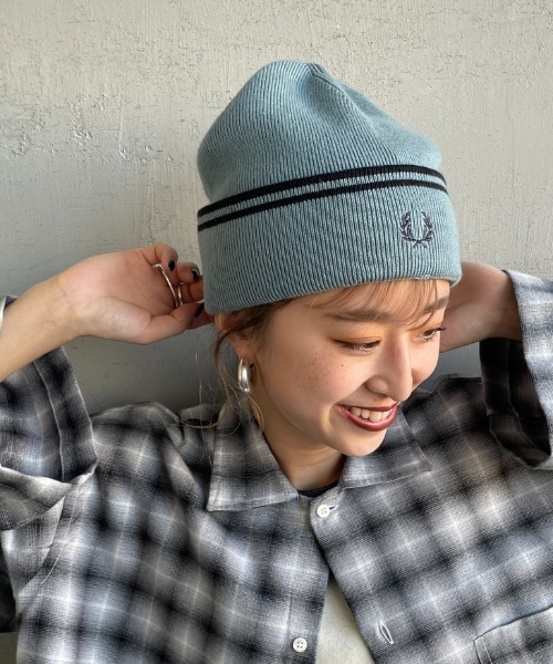 FRED PERRY/フレッドペリー] ツインティップライン メリノウール