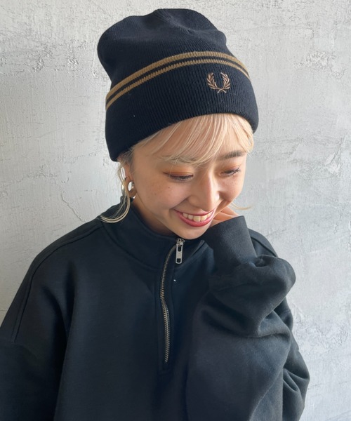 FRED PERRY/フレッドペリー] ツインティップライン メリノウール