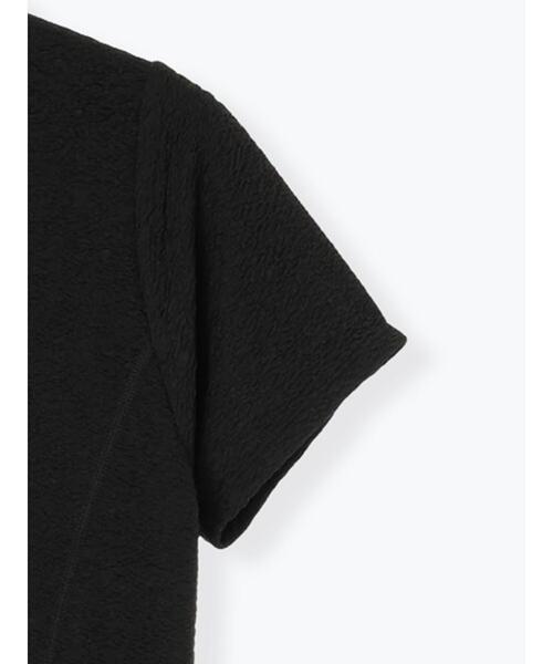 Te chichi TERRASSE（テチチテラス）の「カットジャガードポロワンピ（ワンピース・レディース・ブラック/ブラウン・F）」の11枚目の写真