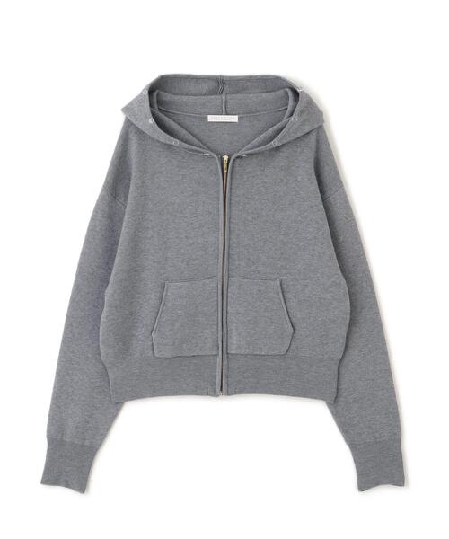 PROPORTION BODY DRESSING(プロポーションボディドレッシング)の「エコファー付きニットパーカー / 1215270026(パーカー・レディース・ホワイト系その他/グレー系その他/ブラウン系その他・FREE)」の4枚目の写真