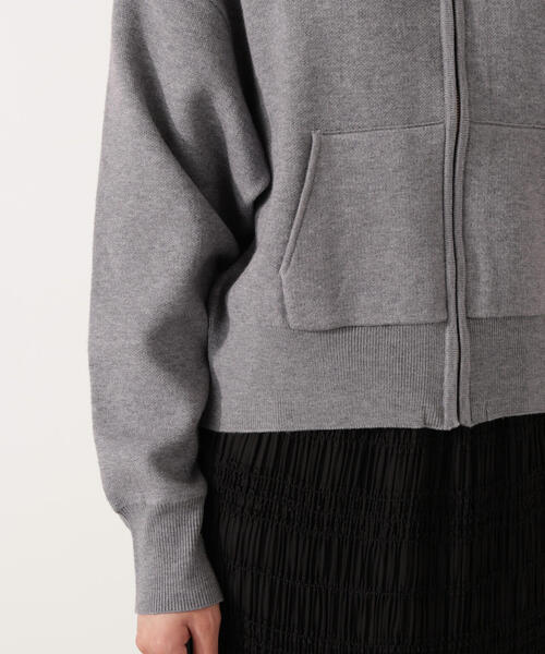 PROPORTION BODY DRESSING(プロポーションボディドレッシング)の「エコファー付きニットパーカー / 1215270026(パーカー・レディース・ホワイト系その他/グレー系その他/ブラウン系その他・FREE)」の14枚目の写真