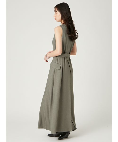 セール】ダブルヘリンボーンジレワンピース（ワンピース）｜FRAY