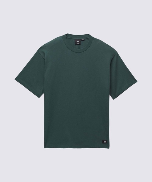 VANS(バンズ)の「オリジナル スタンダード Tシャツ / ORIGINAL STANDARDS SS green ga VN000G512LN1(Tシャツ/カットソー・メンズ・ダークグリーン・SMALL/MEDIUM)」の2枚目の写真