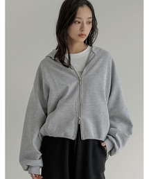 Re:EDIT | [イージーケア]ダンボールダブルジップフーディー(パーカー)