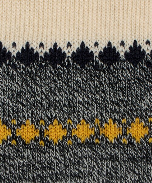 ANTIPAST（アンティパスト）の「＜ANTIPAST＞ENGLISH STYLE ソックス（ソックス/靴下・メンズ・グレー系/ブラック・FREE）」の3枚目の写真