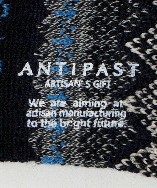 ANTIPAST（アンティパスト）の「＜ANTIPAST＞ENGLISH STYLE ソックス（ソックス/靴下・メンズ・グレー系/ブラック・FREE）」の4枚目の写真