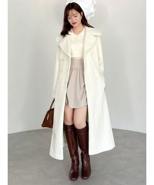 セール】セーラービッグカラーコート（その他アウター）｜dazzlin