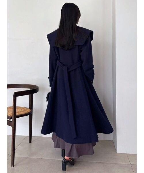 セーラービッグカラーコート（その他アウター）｜dazzlin（ダズリン