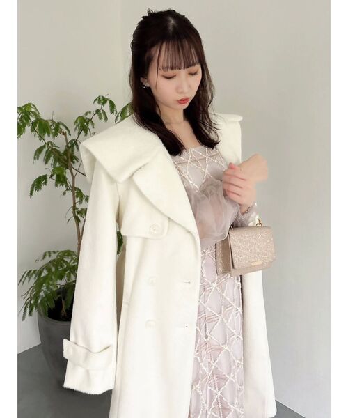 dazzlin（ダズリン）の「セーラービッグカラーコート（その他アウター