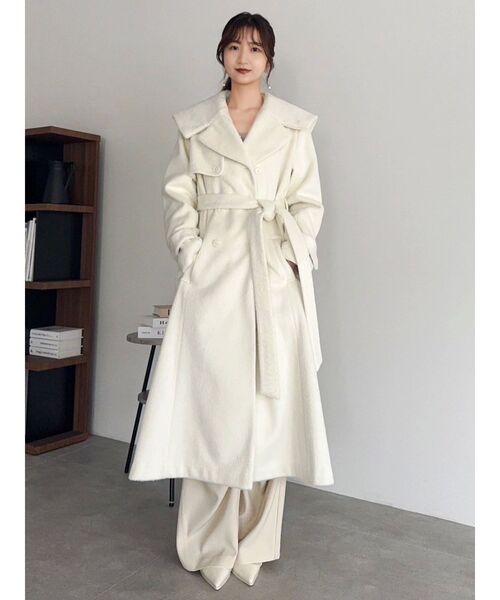 セーラービッグカラーコート（その他アウター）｜dazzlin（ダズリン